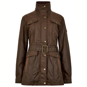 Dubarry Women's Gandon Wax Cotton Coat in Café