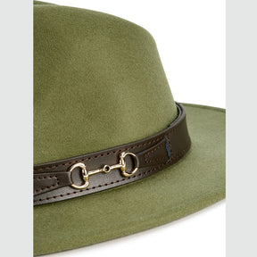Dubarry Women's Hawswood Felt Fedora in Olive