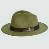 Dubarry Women's Hawswood Felt Fedora in Olive