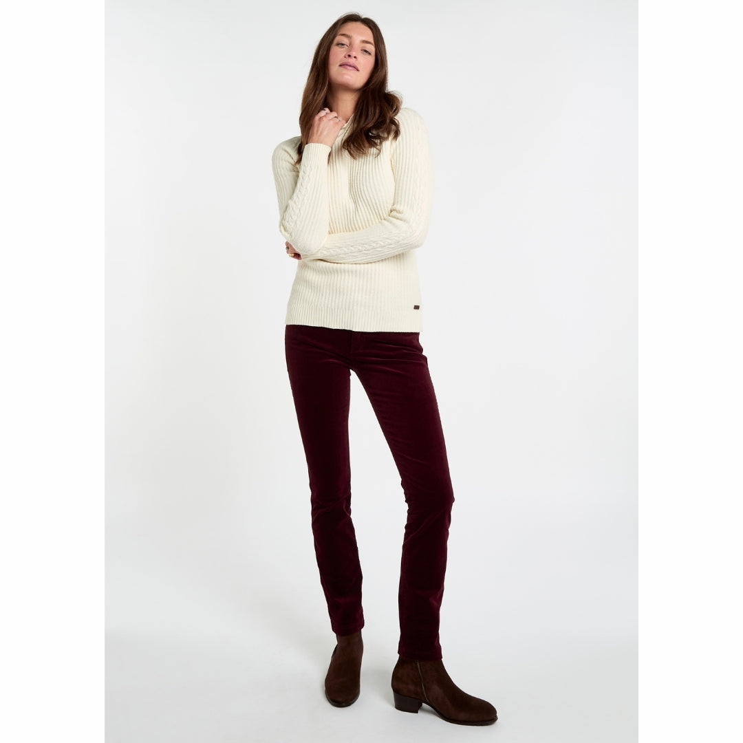 Dubarry Women's Honeysuckle Jeans in Raisin