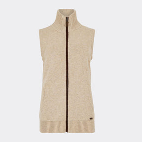 Dubarry Women's Sheedy Knit Gilet in Oak