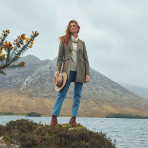 Dubarry Women's Treefern Tweed Jacket in Burren