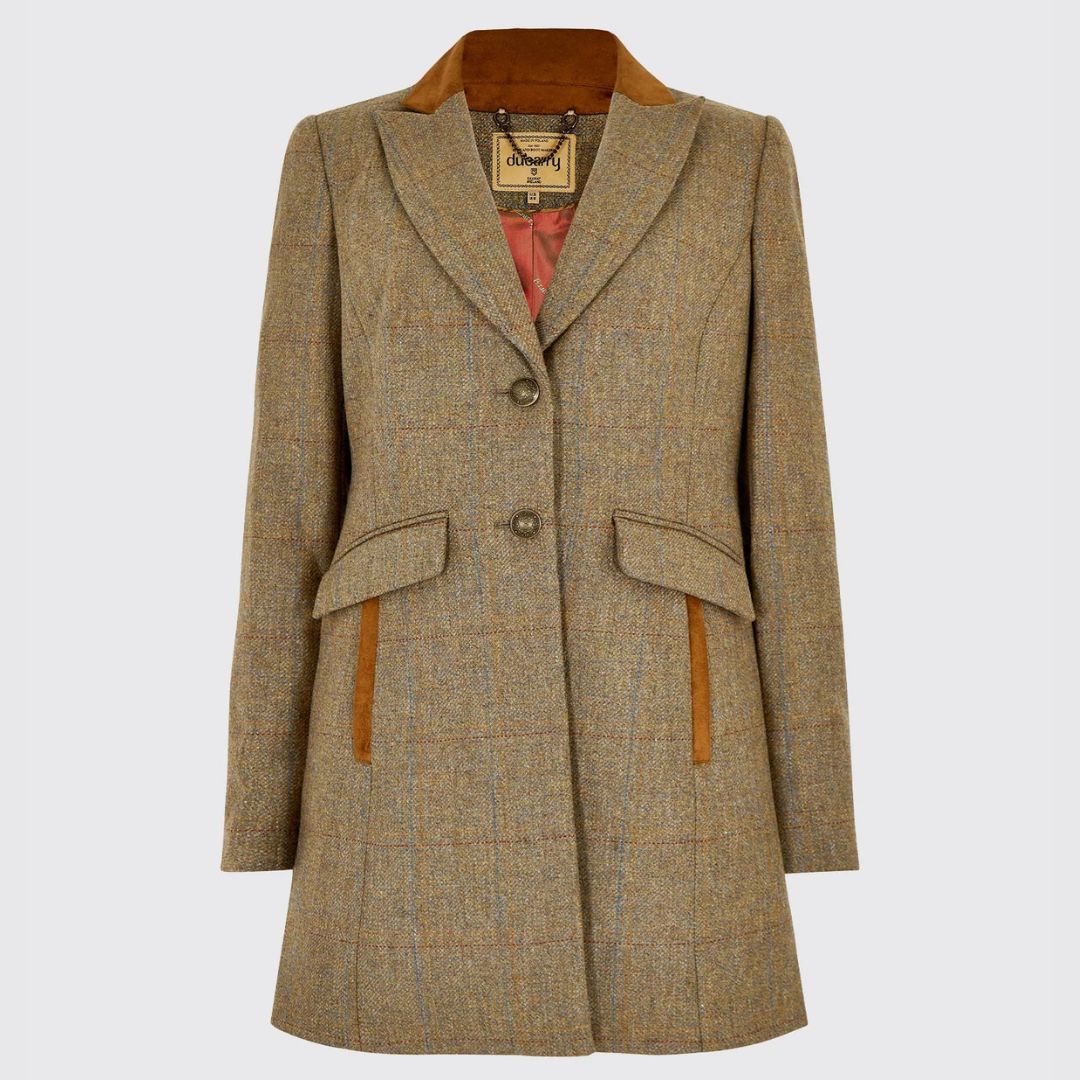 Dubarry Women's Treefern Tweed Jacket in Burren