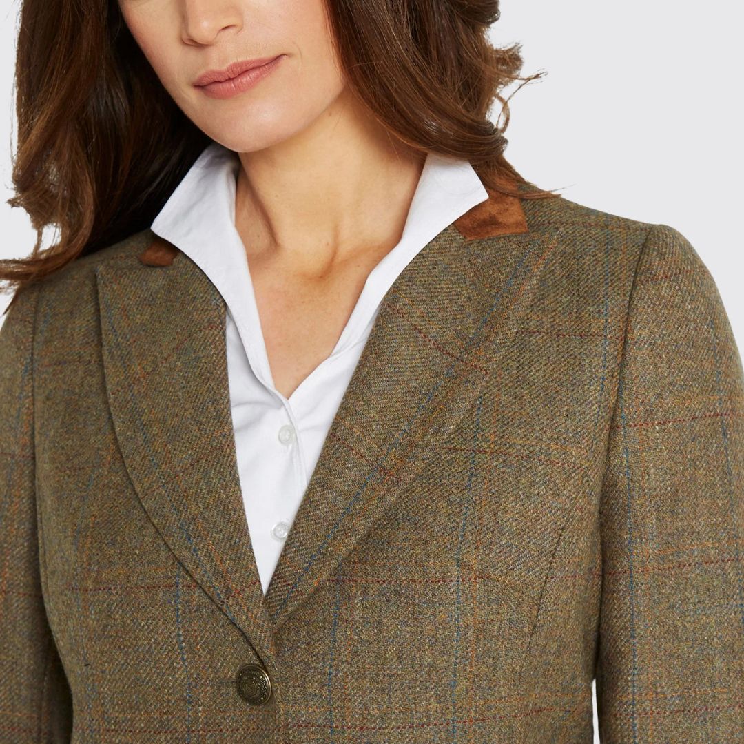 Dubarry Women's Treefern Tweed Jacket in Burren