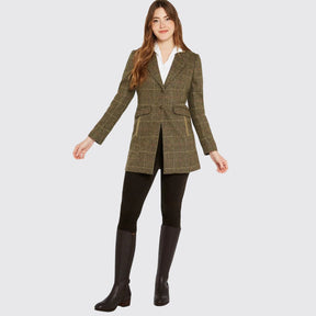 Dubarry Women's Treefern Tweed Jacket in Thistle