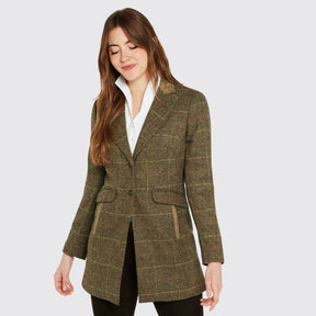 Dubarry Women's Treefern Tweed Jacket in Thistle