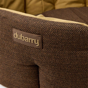 Dubarry Buster Tweed Dog Bed in Mocha