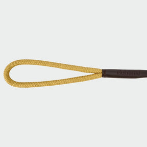 Dubarry Charlie 4ft Rope Dog Lead in Gold