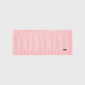 Dubarry Gleeson Cable Knit Headband in Dusky Rose