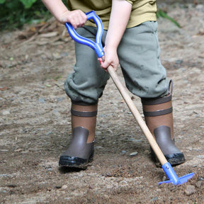 Dubarry Kid's Splash Wellington Boots in Walnut