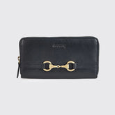 Dubarry Killucan Leather Wallet in Navy