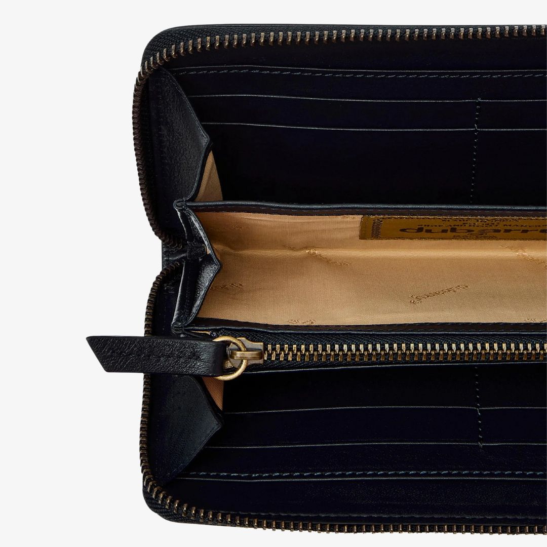 Dubarry Killucan Leather Wallet in Navy