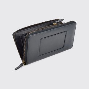 Dubarry Killucan Leather Wallet in Navy