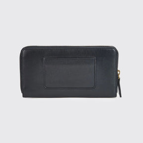 Dubarry Killucan Leather Wallet in Navy