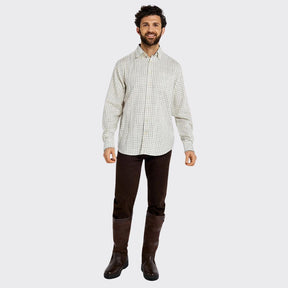 Dubarry Men's Hollymount Check Shirt in Ox Blood