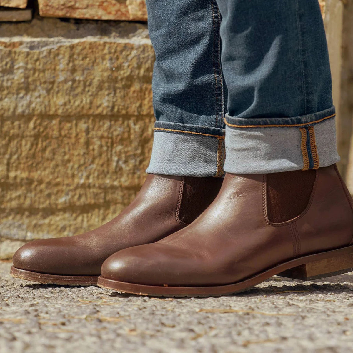 Dubarry Men's Kerry Leather Soled Boot in Mahogany
