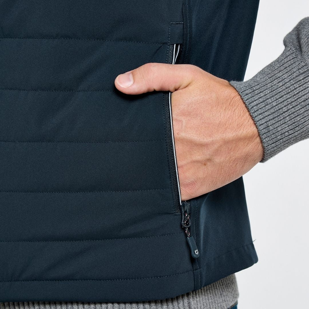 Dubarry Men's Solent Gilet in Navy