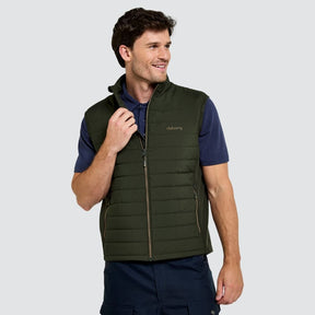 Dubarry Men's Solent Gilet in Olive