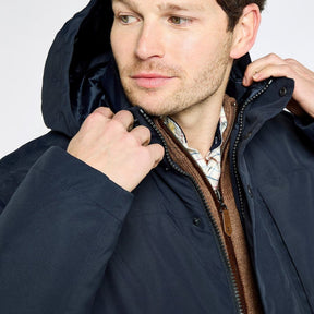 Dubarry Men's Swiftsheath Parka Jacket in Navy