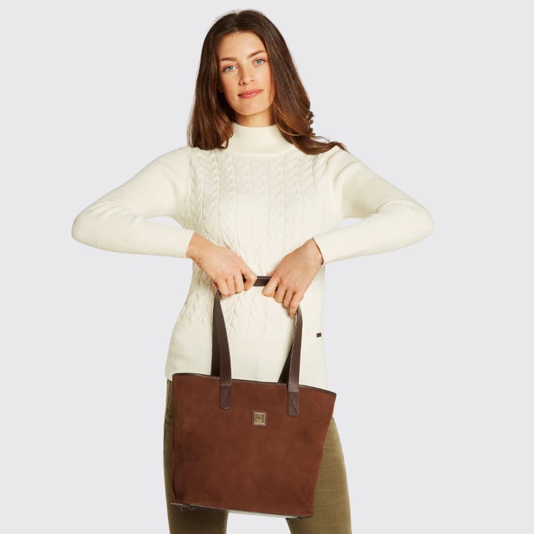 Dubarry Rosemount Tote Bag in Walnut