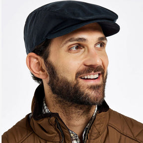 Dubarry Rossmore Wax Cotton Cap in Navy