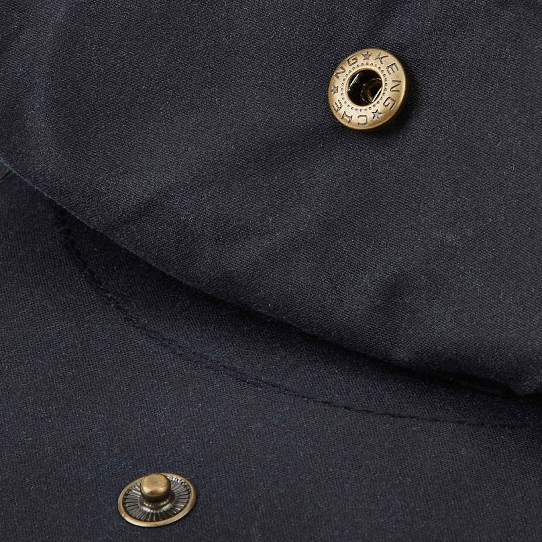 Dubarry Rossmore Wax Cotton Cap in Navy