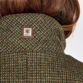 Dubarry Women's Ballynahinch Tweed Shooting Jacket in Heath