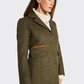 Dubarry Women's Blackthorn Tweed Jacket in Heath
