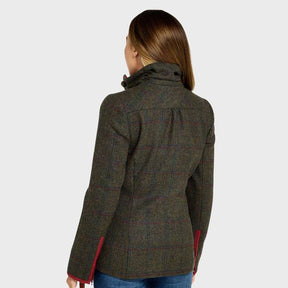 Dubarry Women's Bracken Tweed Jacket in Hemlock