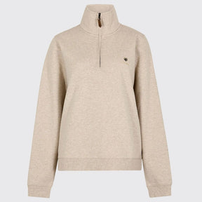 Dubarry Women's Castlemartyr Quarter-Zip Jumper in Bone