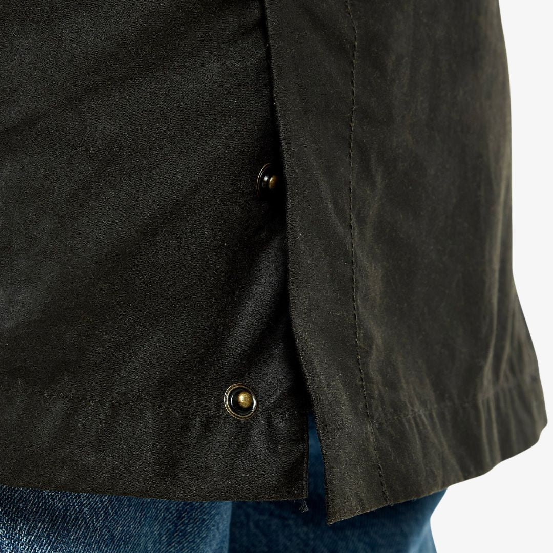 Dubarry Women's Gandon Wax Cotton Coat in Verdigris