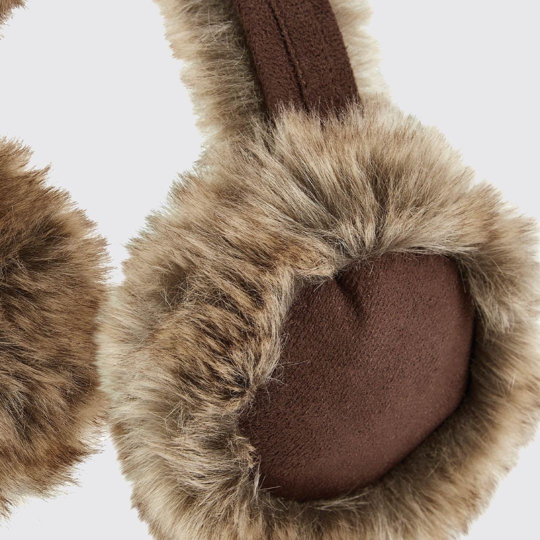 Dubarry Women's Hillcrest Faux Fur Ear Muffs in Chinchilla