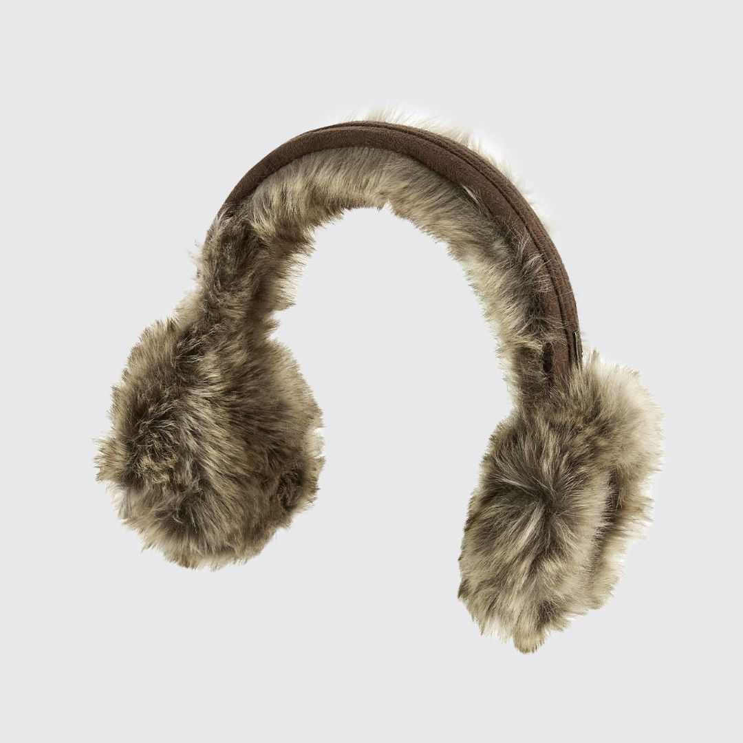 Dubarry Women's Hillcrest Faux Fur Ear Muffs in Chinchilla