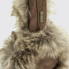 Dubarry Women's Hillcrest Faux Fur Ear Muffs in Chinchilla
