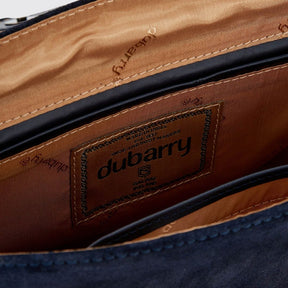 Close-up of a Dubarry bag with visible branding.