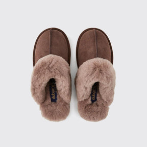 Dubarry Women's Rockmill Mule Slippers in Cigar