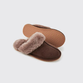 Dubarry Women's Rockmill Mule Slippers in Cigar