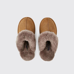 Dubarry Women's Rockmill Mule Slippers in Sand