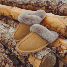 Dubarry Women's Rockmill Mule Slippers in Sand