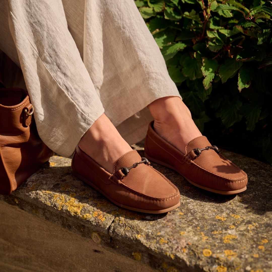 Dubarry Women's Tasmania Deck Shoes in Caramel