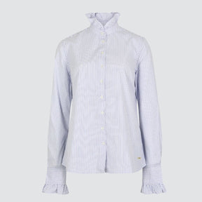 Dubarry Women's Wisteria Shirt in Blue Multi