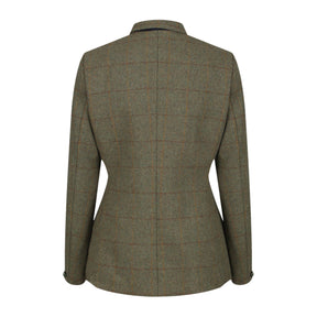 Equetech Women's Claydon Tweed Riding Jacket in Green