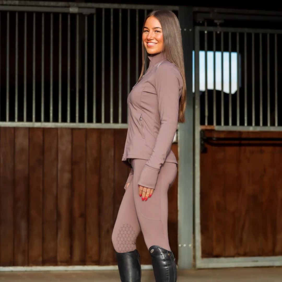 Equidry Women's Repellent Zip Top