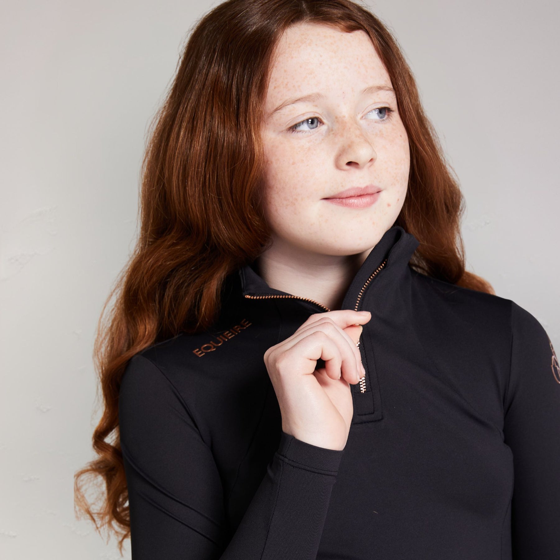 Equieire Kids Amber Training Top in Black