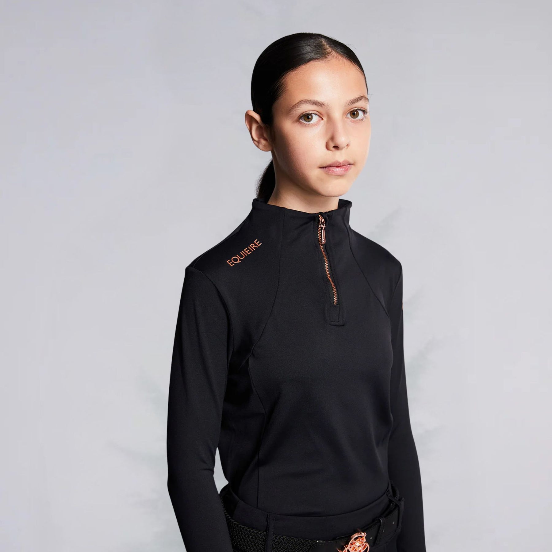 Equieire Kids Amber Training Top in Black