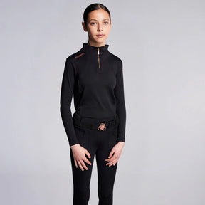 Equieire Kids Amber Training Top in Black