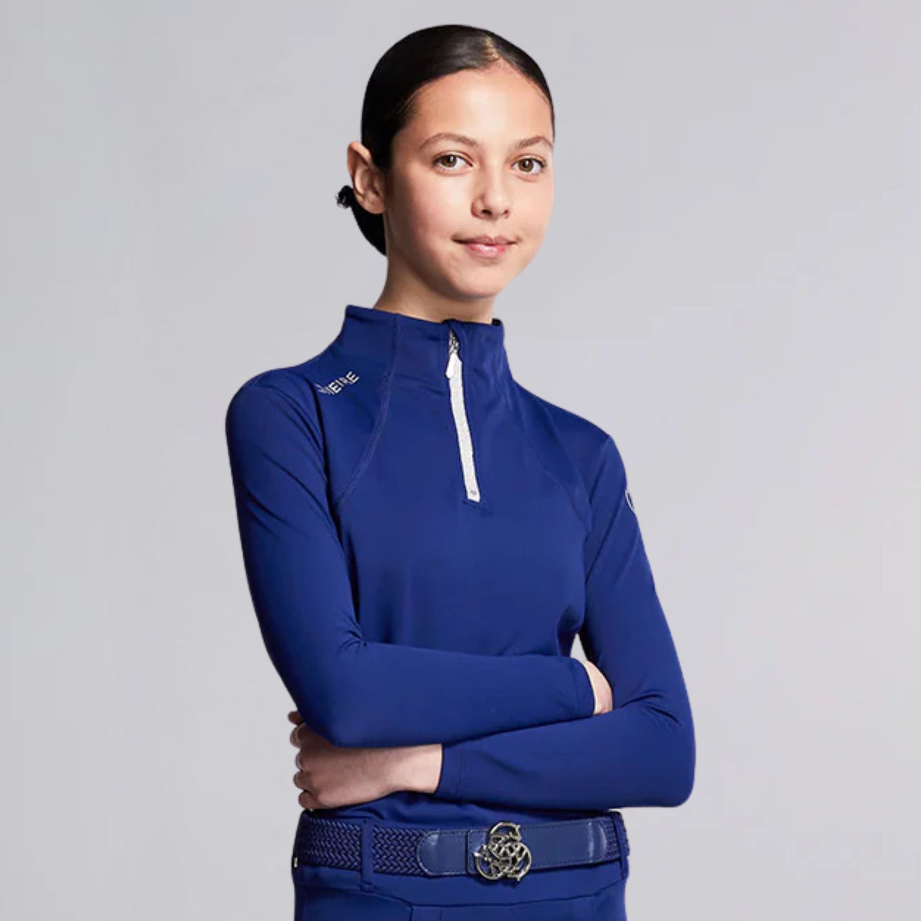 Equieire Kids Amber Training Top in Navy