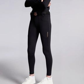 Equieire Kids Ava Riding Leggings in Black