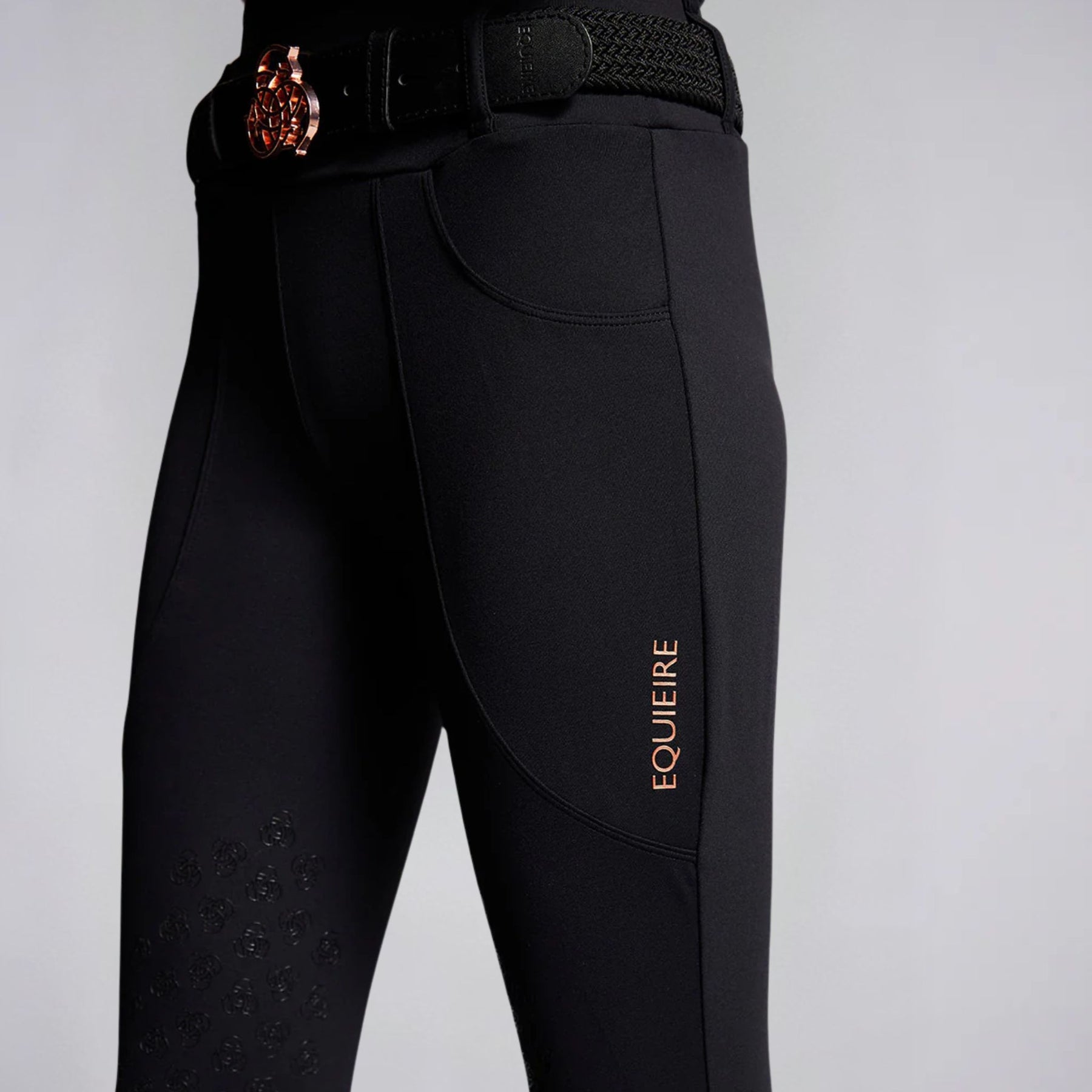 Equieire Kids Ava Riding Leggings in Black