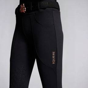 Equieire Kids Ava Riding Leggings in Black